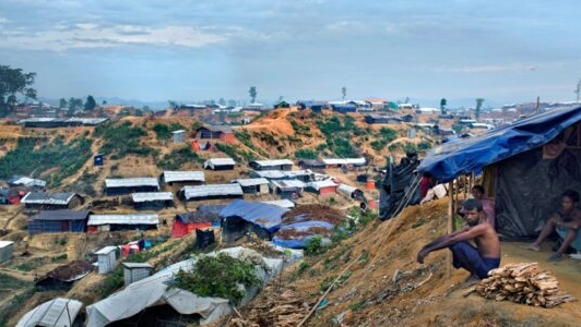 Refugee camp in bangladesh